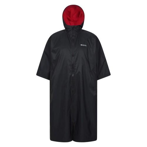 Pertemba Fr - Apparel Men's Black Mountain Warehouse Coastline Water Resistant Changing Robe Size 2