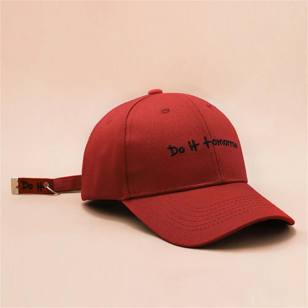 Minimalist Thin Hat Summer Duckbill Hat Solid Color Embroidered Cotton Couple Baseball Cap