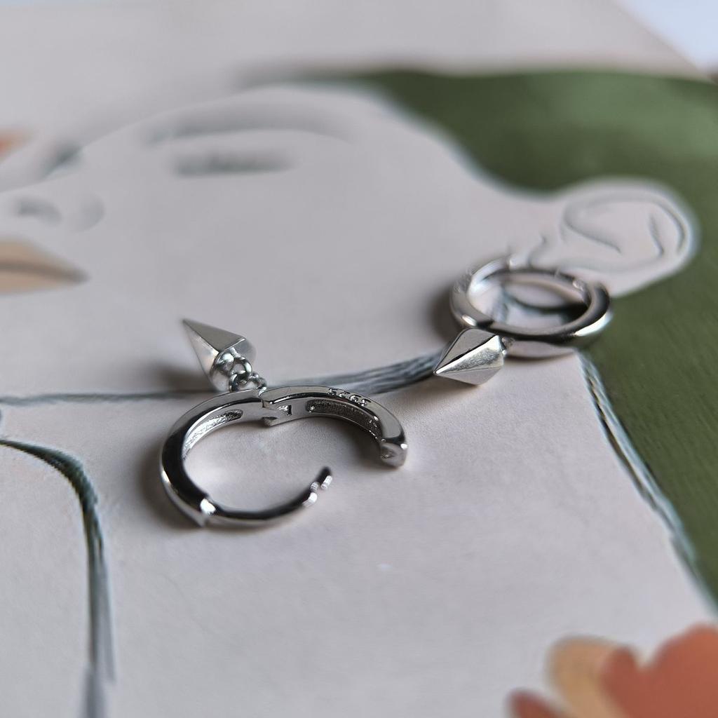 Серебряные серьги без камней (2187240)