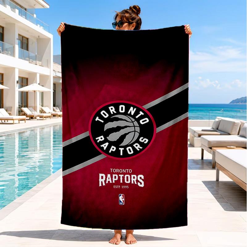 Raptors Basketball Logo Beach Towel, Microfiber Beach Towel, Perfect For Pool, Beach, Travel, Home Decor Beach Party Fan Gifts