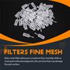 A08R 50Pcs Universal Gravity Spray Tool Filters Fine Mesh, Disposable Gravity Feed Spray Tool Paint Strainer Reduce Clogging