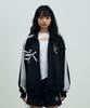 Arikim A Ribbon Track Top / Black