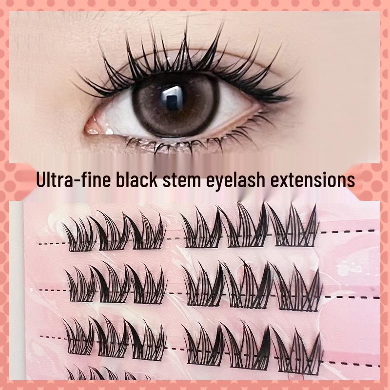 Moon Lady Daisy Cartoon Dog Series Thick False Eyelashes - Daily Photogenic & Beginner-Friendly