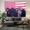 Magic Tapestry, Polyester Wall Hanging Featuring Manga Characters, Anime-Style Home Decor for Bedrooms and Living Rooms