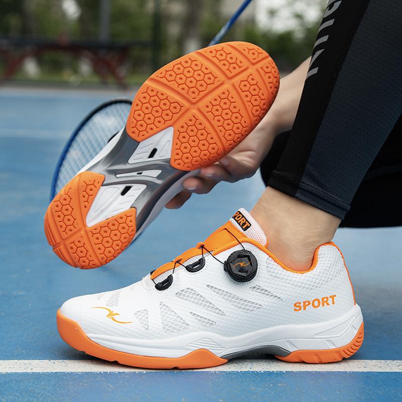 Big Size 35-47 Unisex Badminton Shoes Professional Men's Tennis Shoes Non-slip Volleyball Sneakers Breathable Sports Shoes Woman