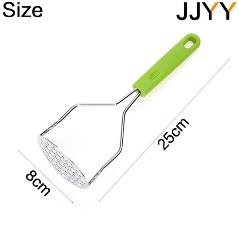Manual Potato Masher Stainless Steel Vegetable Crusher Garlic Press for Kitchen Cooking Tools Fruit Masher