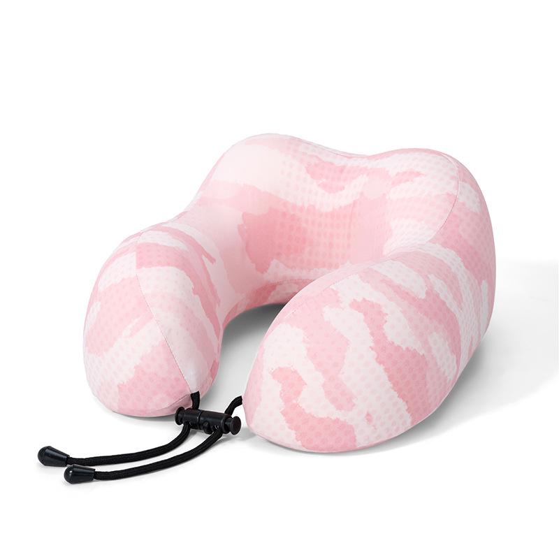 Portable Breathable U-Shaped Neck Pillow for Travel and Office