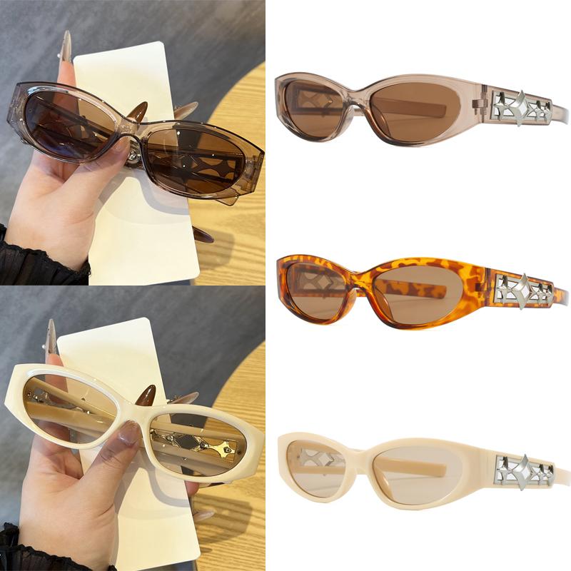 3pcs Pack Classics Square Small Frame Sunglasses Women Personalized Outdoor Cycling Driving Sun Glasses Eyewear Unisex UV400
