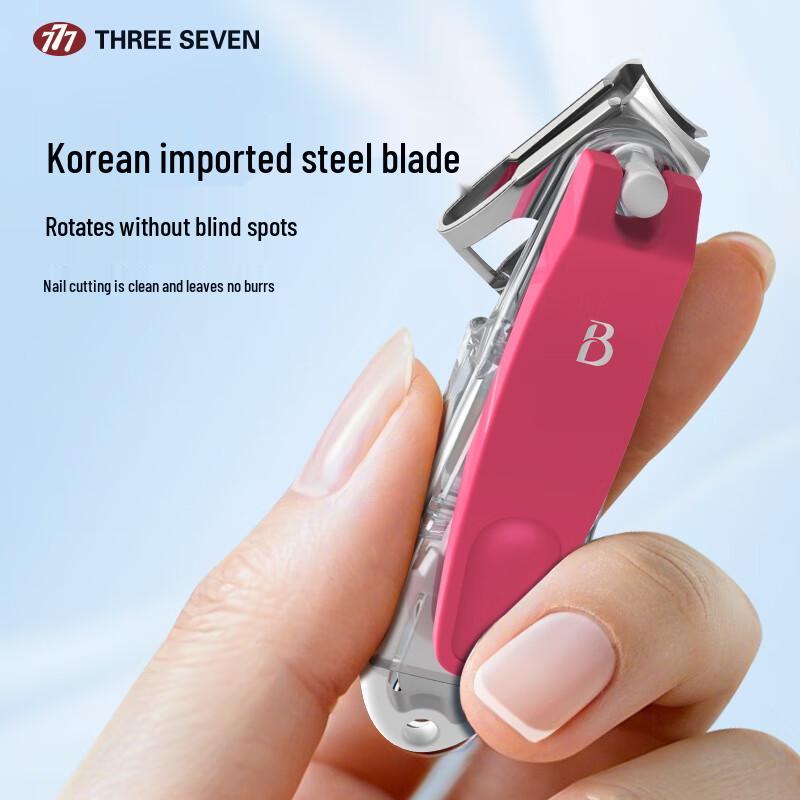 777 360° Rotating Nail Clipper with Integrated File
