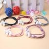 Pearl Hair Tie: Three-Layer Nine-Bead Headwear Accessory