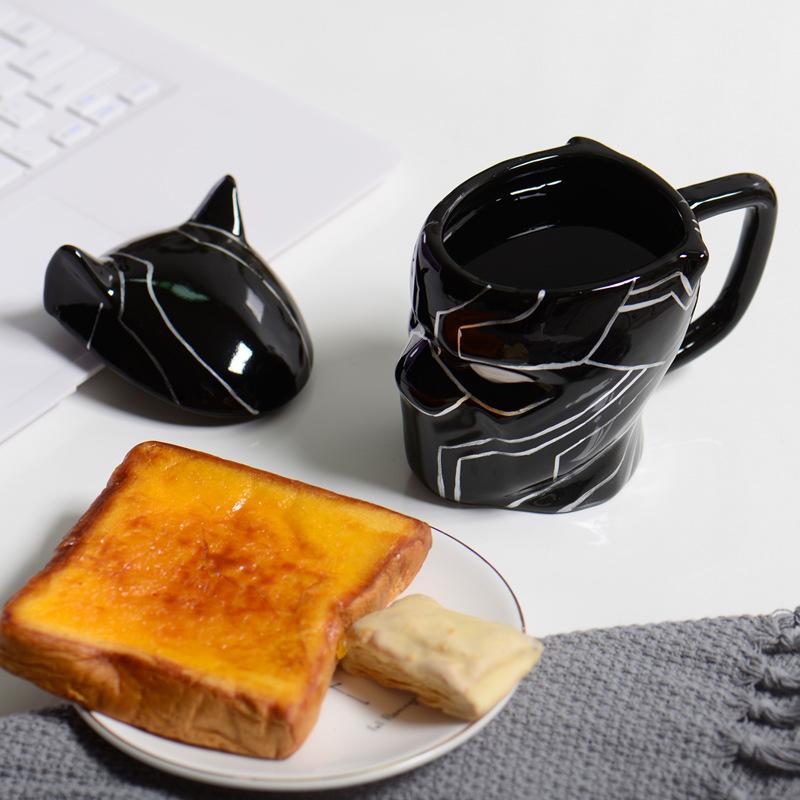 Christmas Eve Jack Cat Cup Halloween Spoof Ceramic Cup Creative Design Cute and Cool Cat Ceramic Cup