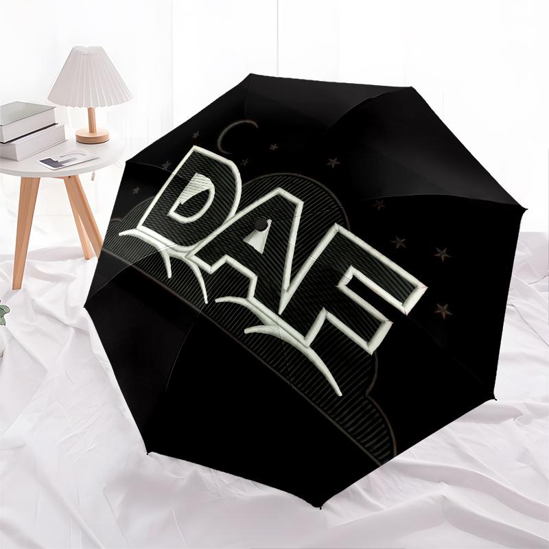 DAF , automatic folding umbrella, portable and foldable design, 8 ribs, a Christmas or birthday gift.