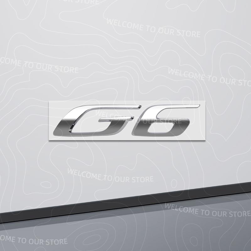 

Zinc Alloy For Xpeng G6 G9 Performance Letter Logo Car Trunk 3D Metal Front Hood Emblem Rear Body Badge Sticker Accessories
