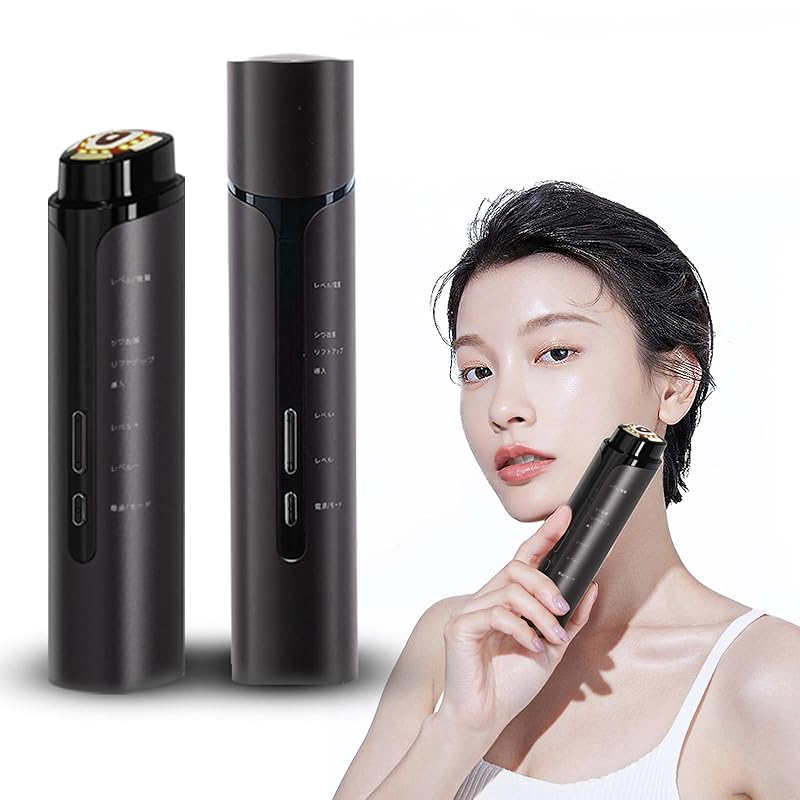 

Ni Zmir Facial beauty device high frequency facial device Multifunctional facial beauty device [latest flat electrode head] EMS microcurrent RF