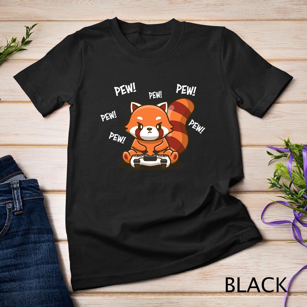 Red Panda Unisex T-Shirt Mens Womens Tees Top 4XL