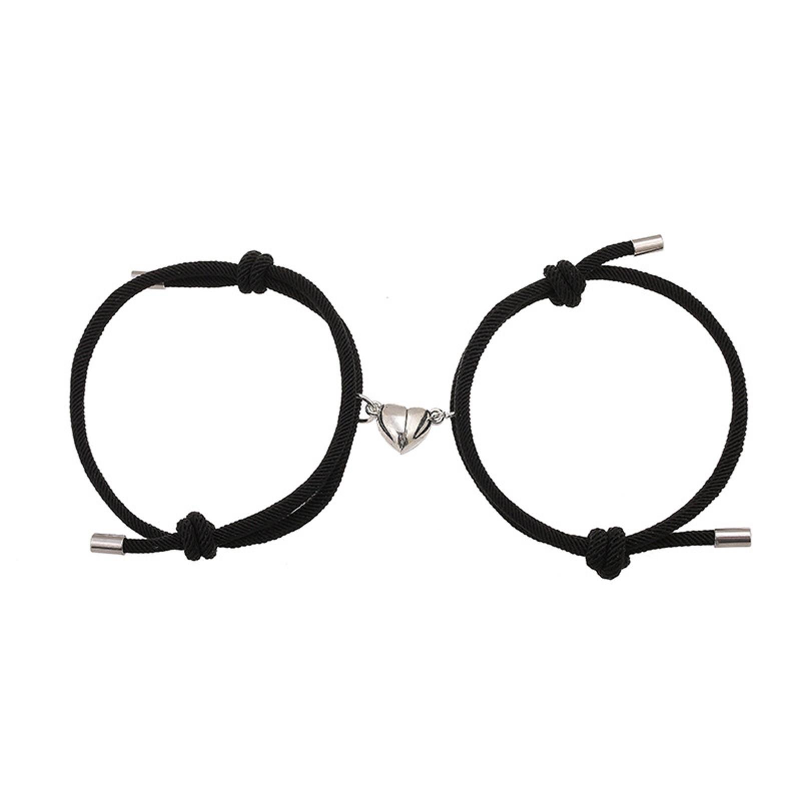 

Love Magnetic Couple Bracelet One Size чёрный