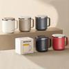 Leak Proof Insulated Coffee Cup 304 Stainless Steel Milk Coffee Mug Portable Insulated Water Cup