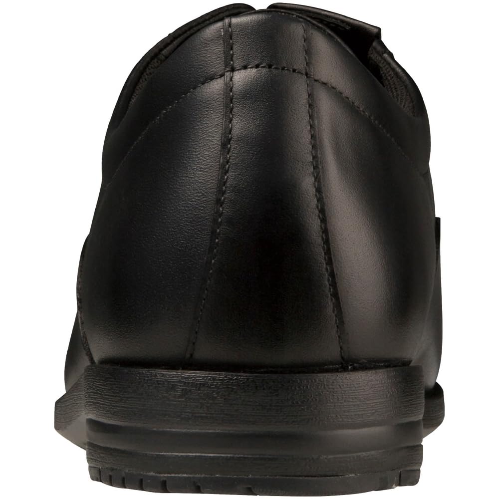 Exlite ST 2 Business Wide Casual Leather 3E [Mizuno] Shoes, Fit, Lightweight, Shoes, Men's, Black, 26.5 cm,