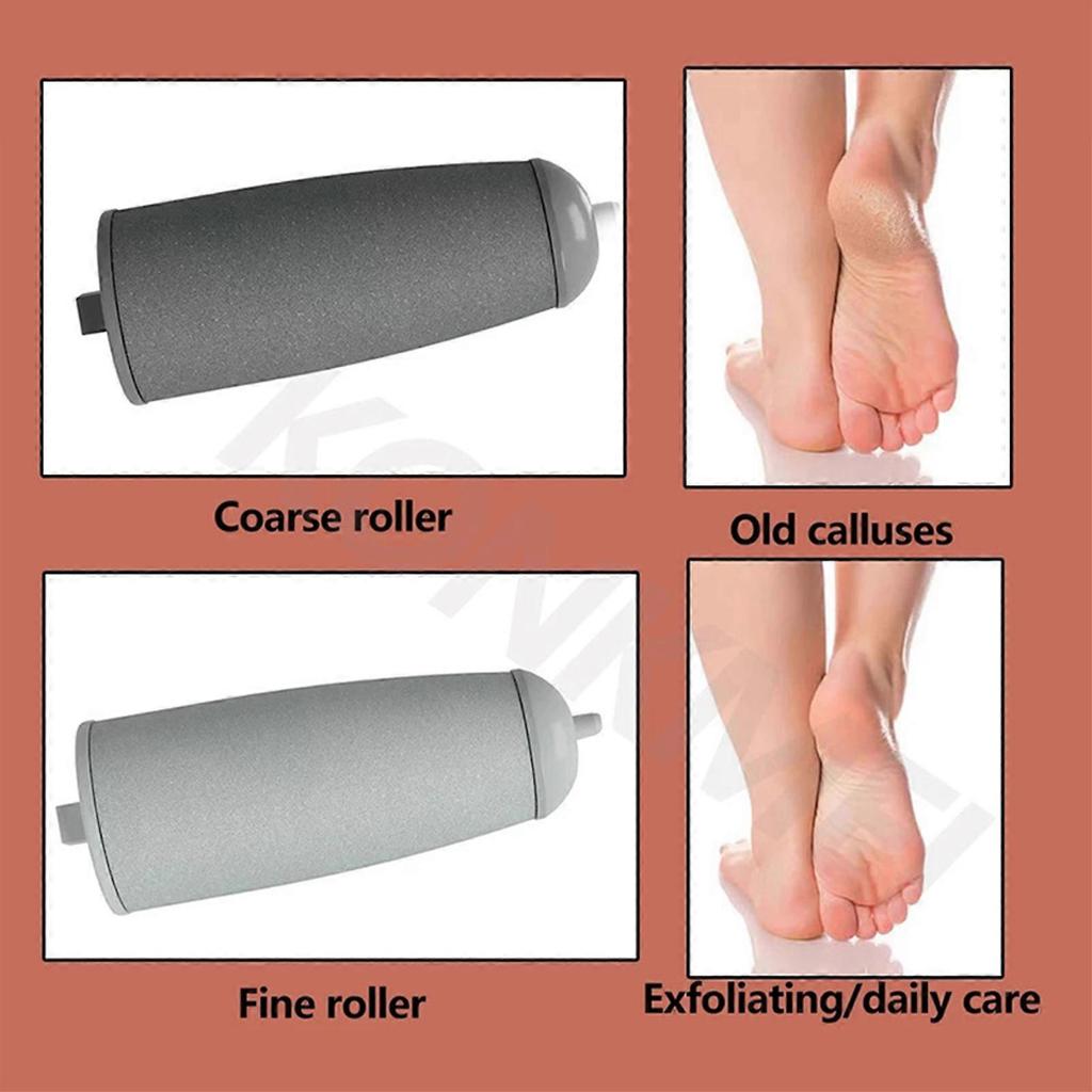 Smooth Pedicure Wand, Electric Foot Callus Remover, Portable Foot Callus Remover, Foot Pedicure Tool, Callus Razor for Dry Cracked Heels
