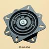 Adjustable Rebound Turntable: Auto-Reset Rotating Base for Furniture