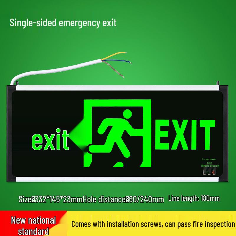 LED Notausgangs- & Treppenmarkierungsleuchte