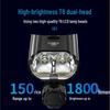 SHENYU E300 Dual-Head Strong Beam Bicycle Light