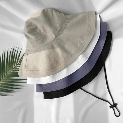Women's Outing Hat Minu String Large Brim Bucket Hat