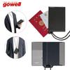 Black Passport Cover Gowell [TradeWorks] Anti-Skimming
