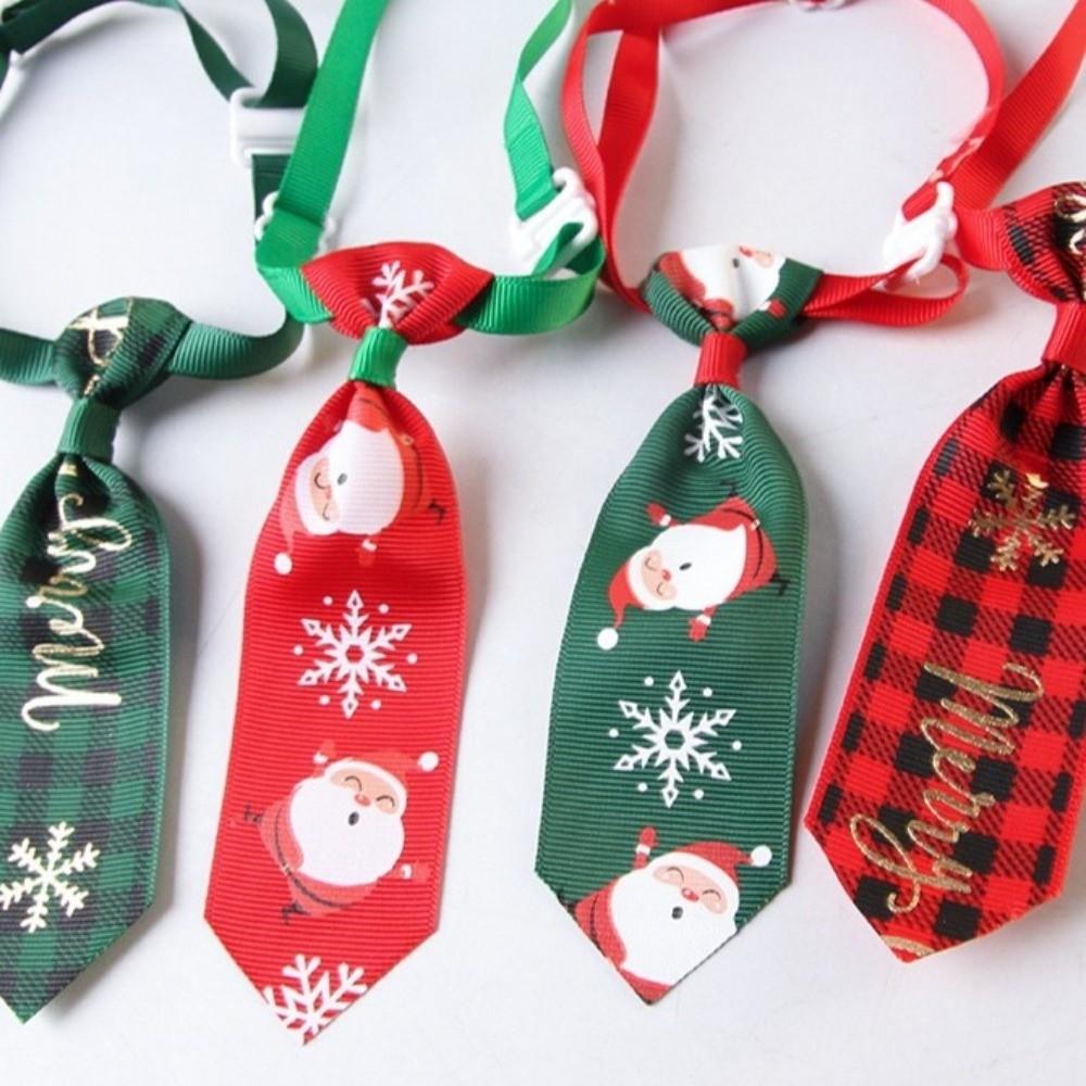 Costume Christmas Dog Tie Cute Cat Neckties Unique Dog Bow Tie Pet Grooming