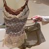 Polka Dot Lace Camisole with Built-in Bra - Sleeveless Summer Top for Women