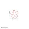 Pink Sakura Flower Paper Clips for Office Stationery