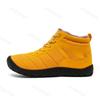 Fashion New 2025 Winter Fashion Versatile High Top Casual Snow Boots for Men Warm Comfortable Non Slip Concise Design Plush Cotton Boots