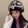 Y2K Pullover Hats Star Ins Skullies Cool Knitted Letter Beanies  Outdoor