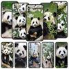 Fubao Panda Phone Case For Samsung A26 A36 A56 A54 A52 A50 A70 A40 A20S A12 A14 A16 A22 A24 A42 A34 A32 5G A04s A06 5G Cover