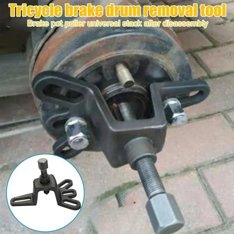 Estrattore Universale per Tamburo Freno Strumento Estrattore Mozzo Ruota a 4 Fori Strumento di Riparazione Portatile per Accessori Moto per Triciclo Moto