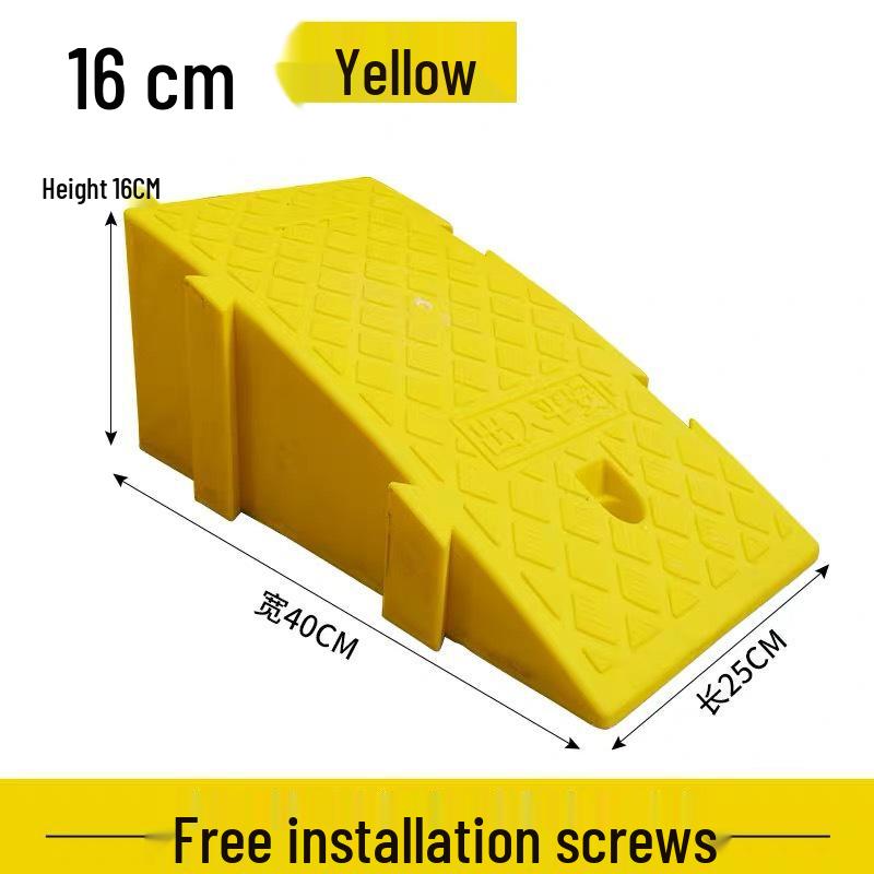 Plastic Triangle Mat: Slope Threshold & Speed Bump Solution for Cars