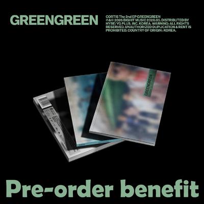 Pre-order CORTIS The 2nd EP GREENGREEN Album Standard Ver. & SHOP POB