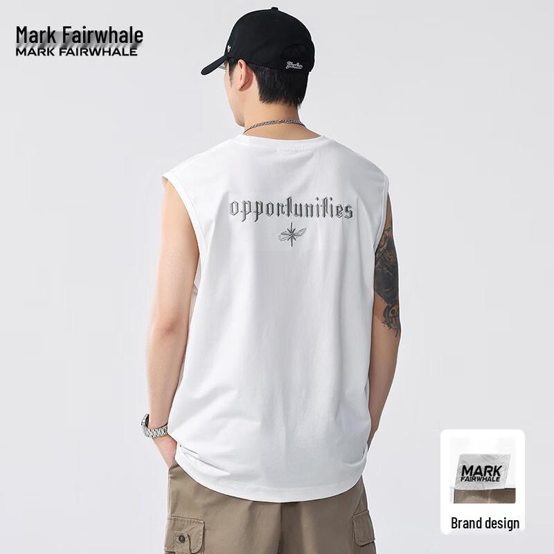 Mark Fairwhale Men s Cool-Touch Sleeveless T-shirt 4XL