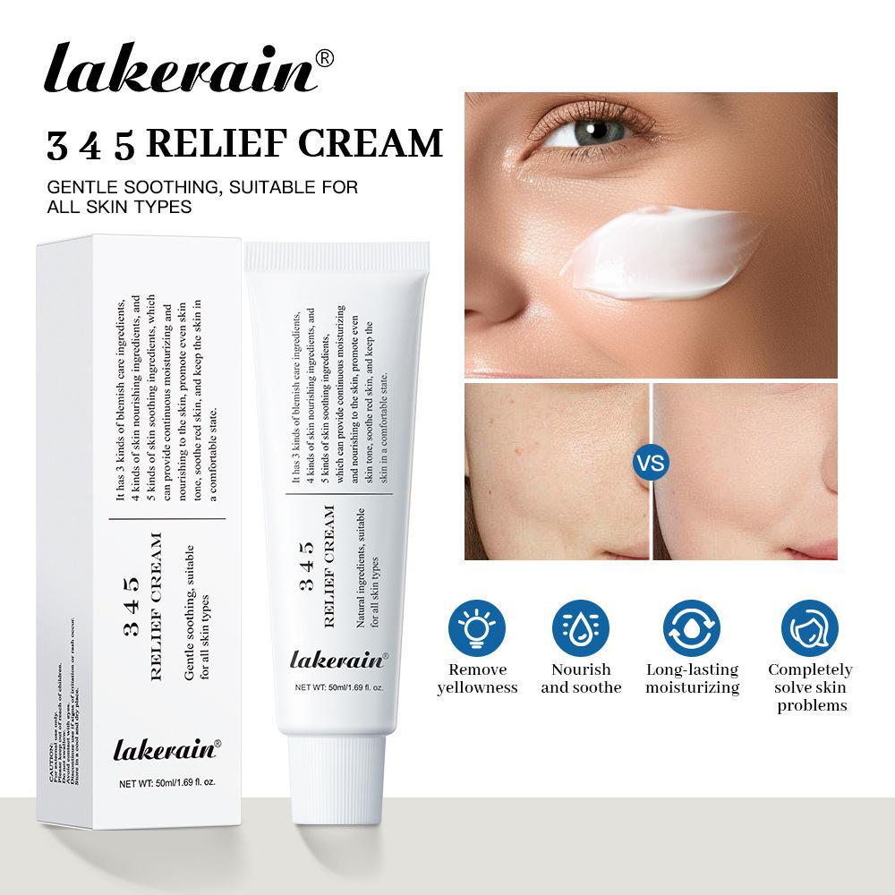 Lakerain Zirun Soothing & Rejuvenating Facial Cream - Maintains Elasticity & Protects Skin