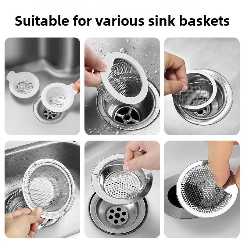 Disposable Kitchen Sink Strainer Drain Filter Net Food Waste Disposal Bag One-time Use Drainage Filter for Kitchen Sink