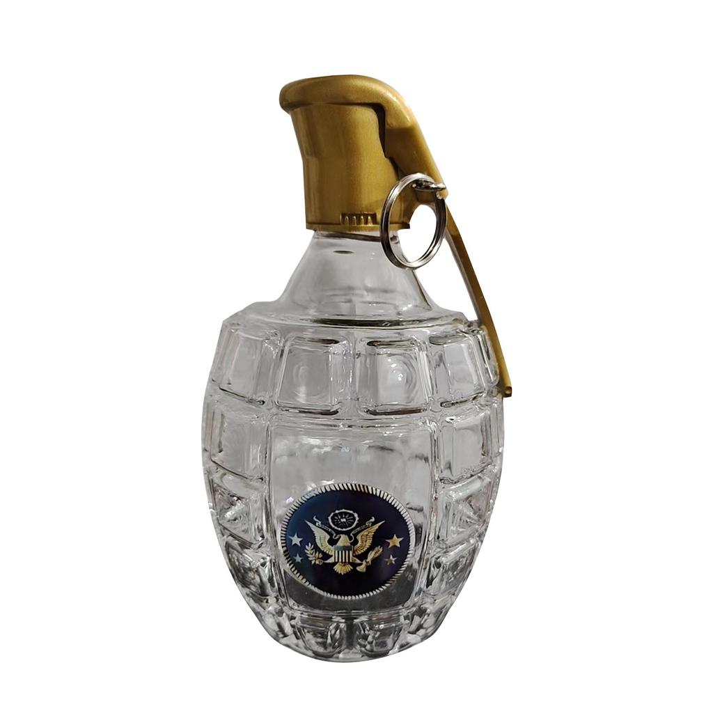 Vojenská ruční láhev na whisky, Gravírovaná sklenice na whisky ve tvaru ruky, Nová pamětní láhev pro veterány, Unikátní dárek pro muže, Milovníky whisky