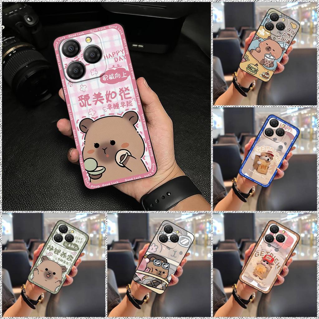 Graffiti Couple Phone Case For Blackview Shark9 5G Anti-dust Protective Cute Fashion Design Full wrap TPU Dirt-resistant