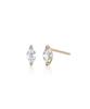 Akarki 14K Navette Earrings