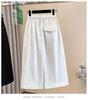 Spring-Summer Plus Size High Waist Denim Skirt - Versatile, Slimming, Elastic Fit