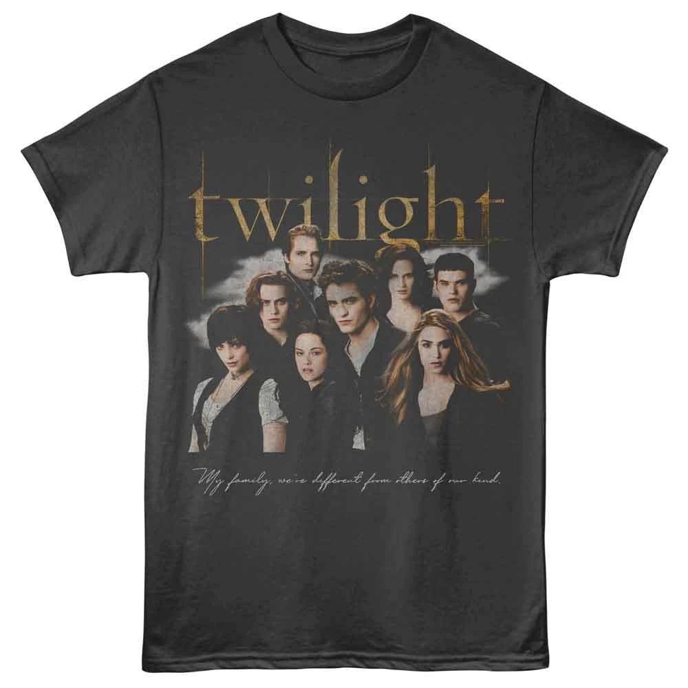 Twilight - Cullen Family - Gray - Front Print Unisex Short Sleeve Children s T-shirt 120