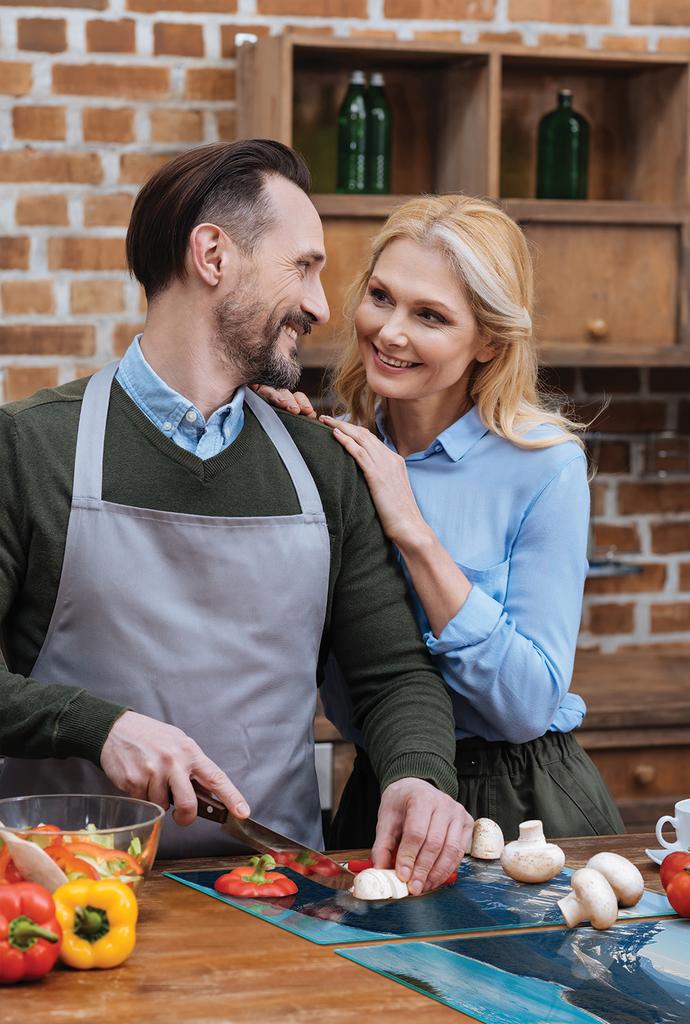 SZKLANA PŁYTA OCHRONNA NA KUCHENKĘ 90x52 GÓRY