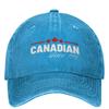 Canadian Since  Baseball Cap Canada Flag Couple Women Sunshade Trucker Hat Summer Fashion Tennis Skate Snapback Cap