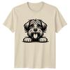 Dogs Animal Dog Pet Fluffy Puppy Natural Colour Unisex Adult T-Shirt Gift Tee