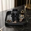 Halloween Jewelry Organizer Skull Design Storage Rack Jewelry Storage Tray  Living Room