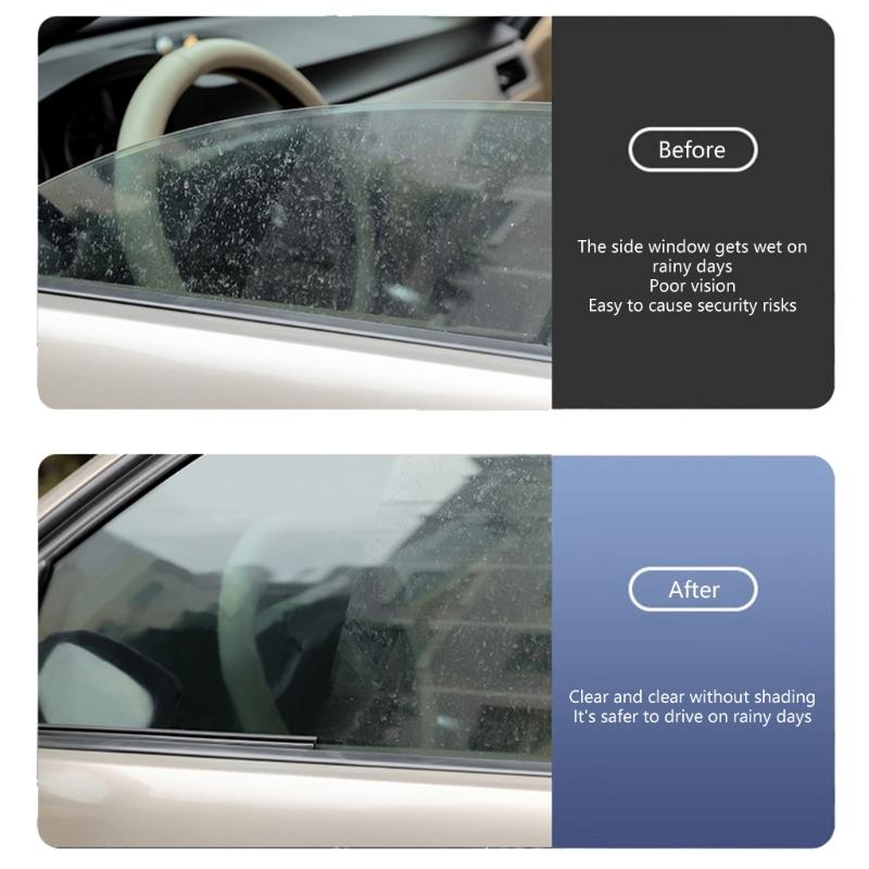 Reliable Car Side Window Wipers Noise Reduction Wiper Featuring Advanced Water Clearing for Best  Driver Visibility